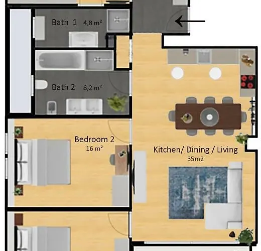 Penthouse Am Sonnenhang Mit Exklusiver Ausstattung Шладминг